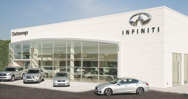 The all new Infiniti of Chattanooga.