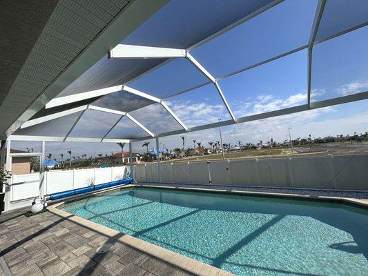 Pool enclosure