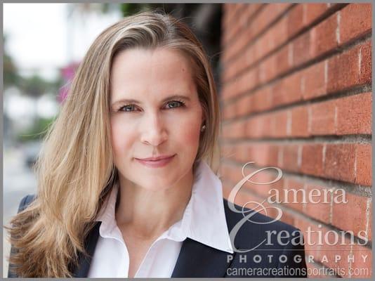 Professional business headshot of Diane Jenkins at Camera Creations LLC.