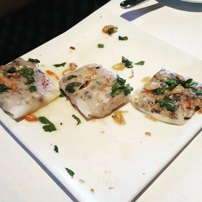 Vietnamese Dumplings...not great, weird texture.