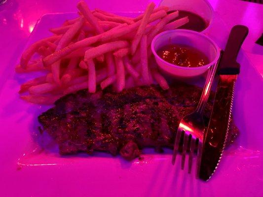 Free lunch: New York Steak