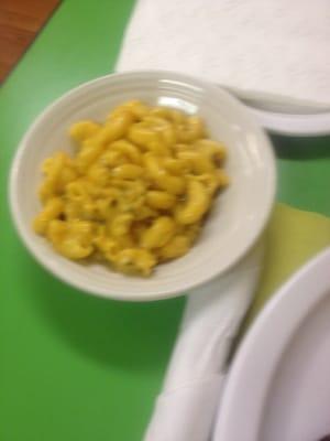 Gourmet mac and cheese is to die for!