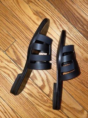 Sole guard added to my hermes sandals