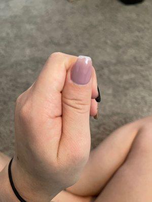 This was one of the the "fixed" nails