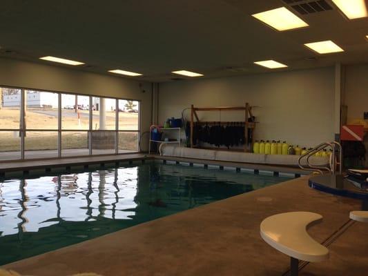 Indoor warm pool