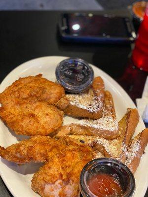 French toast and waffles