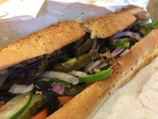 Steak and Cheese w/ toppings