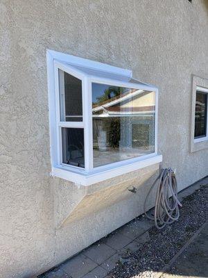 Custom made to size garden windows