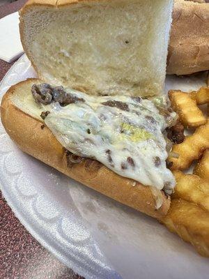 This is their Royal steak and cheese ‍