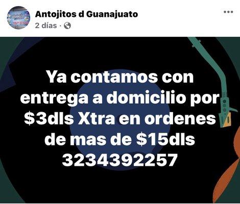 Entregas a domicilio