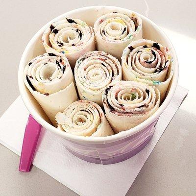 Rolled icecream