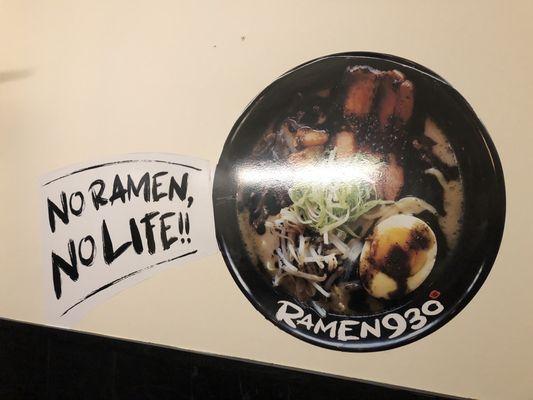 Ain't lying, No Ramen, No life