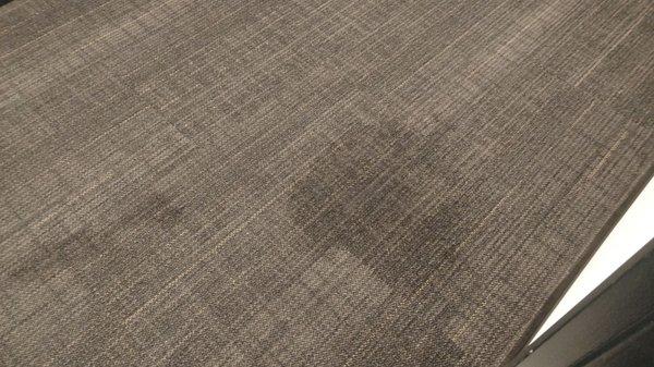 Carpet in common areas wet due to the leaking bottle delivered by ReadyRefresh.