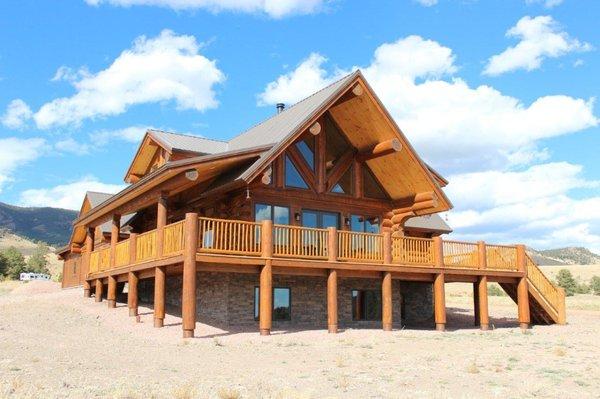 Log Home Exterior