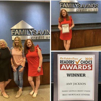 Amy Jackson and her team consistently win The Gadsden Times Readers Choice Award