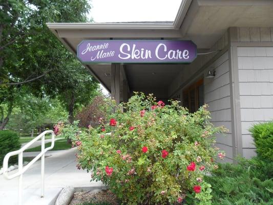 Jeannie Marie Skin Care office front in Lafayette, Colorado!