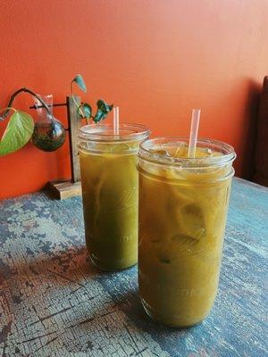 Green thai tea w/out condense milk