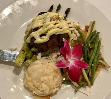 Filet Mignon Oscar Style