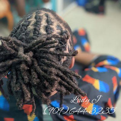 Retwist, Style, Ponytail