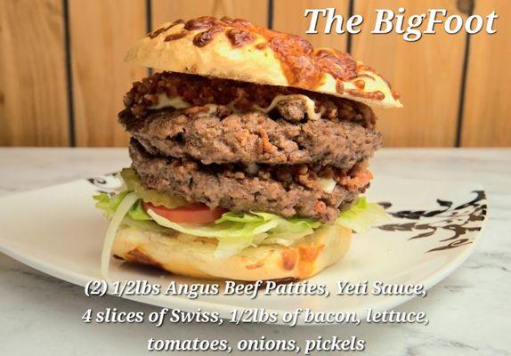 The BigFoot burger