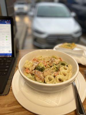 Shrimp Tortellini with Chicken