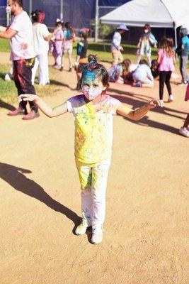 A celebration of love, color, and spring yesterday at El Rio Community School!