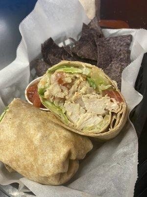 Grilled Chicken Caesar Wrap