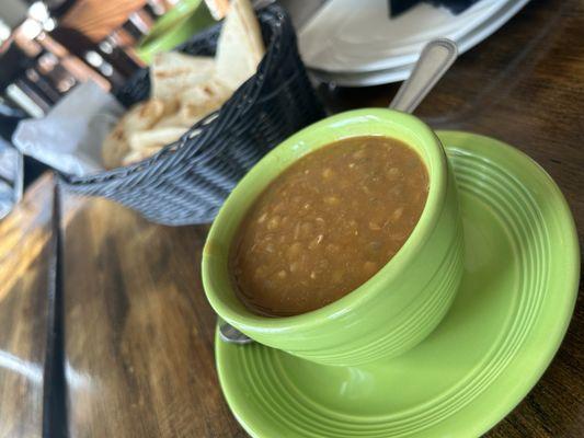 Lentil soup