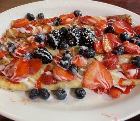 Mixed Berries Crepe