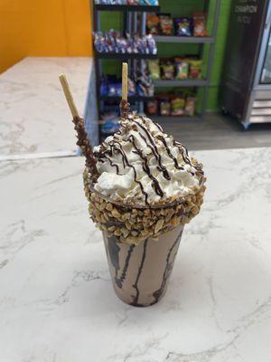 Nutella milkshake