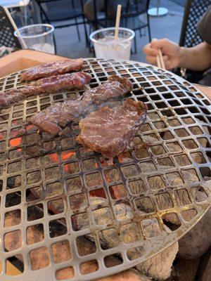 We start serving Yakiniku  at our patio dining during Tue-Sun 5:30pm-End