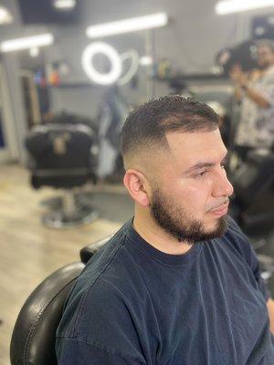 Mid high fade