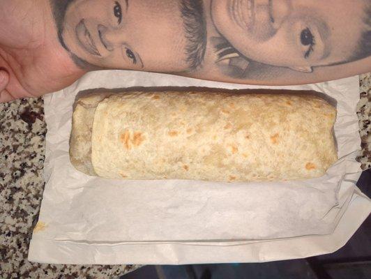 Pretty big burrito