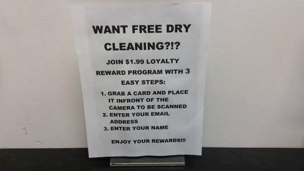 Now has a loyalty program...though they need to work on the rewards/way to gain points.