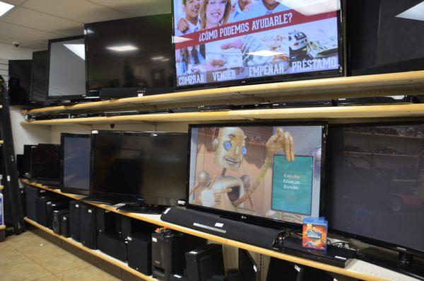 We have TVs!