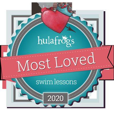 Our Red Cross Swim Lessons for Kids voted "Most Loved" by Hulafrog.