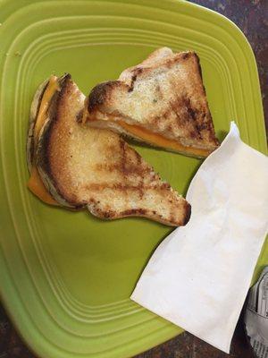 Grilled cheese sandwich