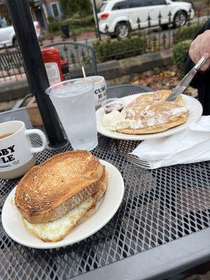 Breakfast Sandwich on Sour Dough!!!