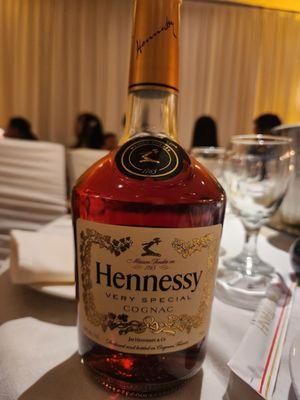 Bottle of Hennessy