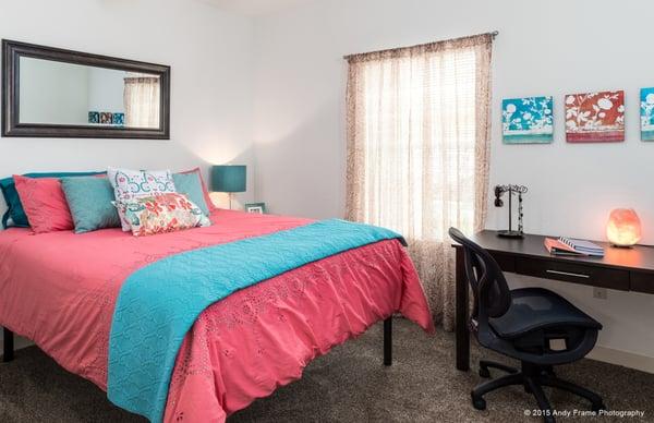 Enjoy the option of including a premium furniture package in your apartment.