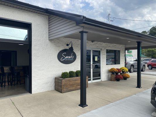 Front Entrance to the café and bakery