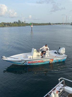 20 angler bay boat inshore charters