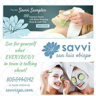 Try our Savvi Sampler before it's gone!