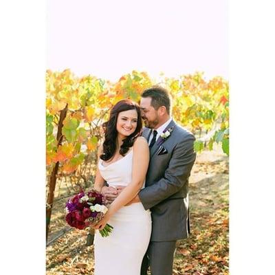 Such a happy couple at the Meritage in Napa! Milou + Olin Photography.