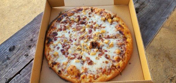 Chicken Club Pizza Medium