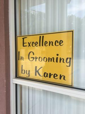 Grooming is offered