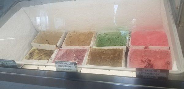 Ice cream flavors