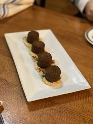 Falafel appetizer