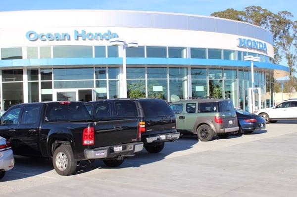 Ocean Honda front lot