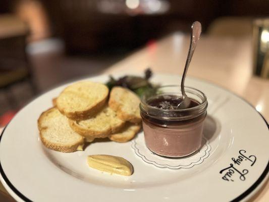 Chicken liver mousse